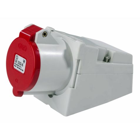 CEE-Prise Apparent 400V 16A 4 pôles
