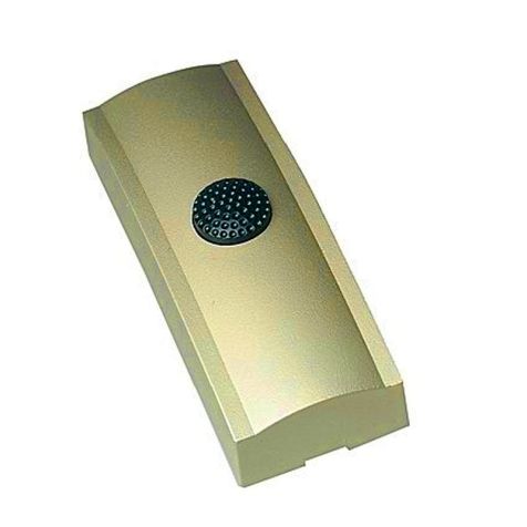 KKO 2001 WS/WS Witte kunst. opbouw drukknop, max. 24V AC (1,5A)/ 24V DC (1,0A)