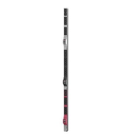 ALU 1HE 24x C13 6x C9 6x C16A met kabel H05VVF 5G4mm² 3m, CEE 32A