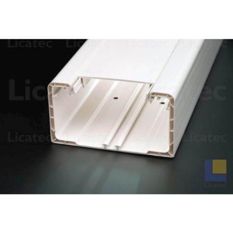 BR70 Goulotte murale avec couvercle L:2000x170x70mm