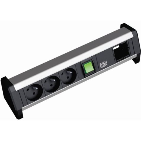 DESK1 3x UTE 1x interrupteur 1x module vide et GST18i3 sans jeu de bornes