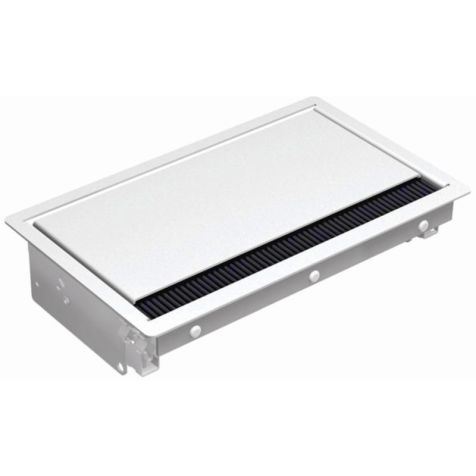 CONI cadre d'installation 4 modules blanc (RAL9010)