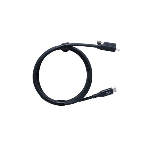 OCHNO Câble USB-C avec fermeture à vis - 2m - noir