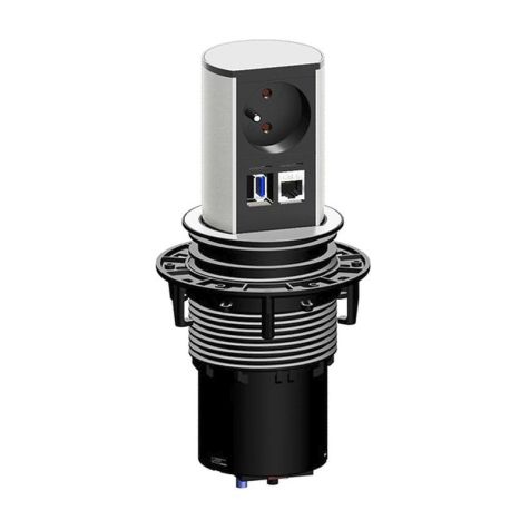 ELEVATOR 1x UTE met kabel 0,5m 1x CAT6 1x USB met kabel 3m
