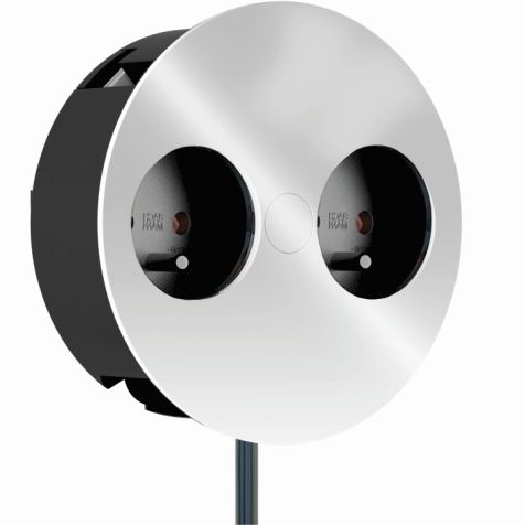 TWIST (2x UTE) wit met 2m kabel
