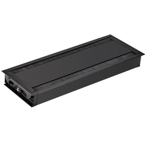 Capuchon double noir RAL9005