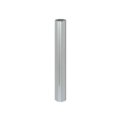 K45 Verlengstuk zuil nr 5 4 zijden - 1m - Aluminium