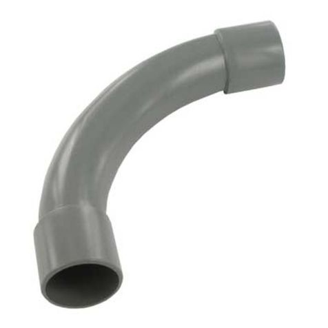 Bocht PVC buis RAL7037 - 32 mm