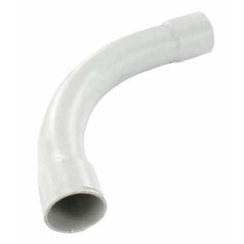 Bocht PVC buis RAL7035 - 50 mm