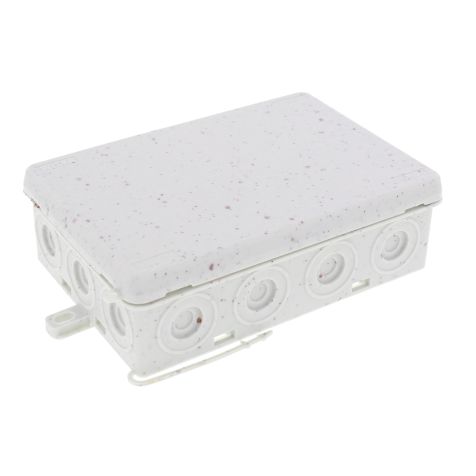 KA 016 BIO - boîte de dérivation en polypropylène 14 entrées 125x86x41mm IP55 (RAL 7035) gris