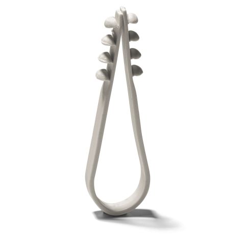 Collier serrage à chevilles DKS8-28 gris