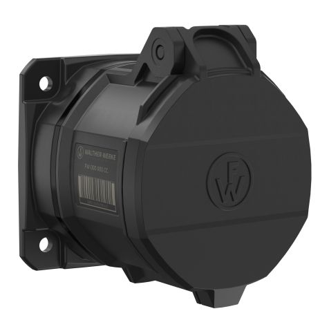 NEO Prise murale droite 32A 5P 7h IP54 500V avec pince à ressort