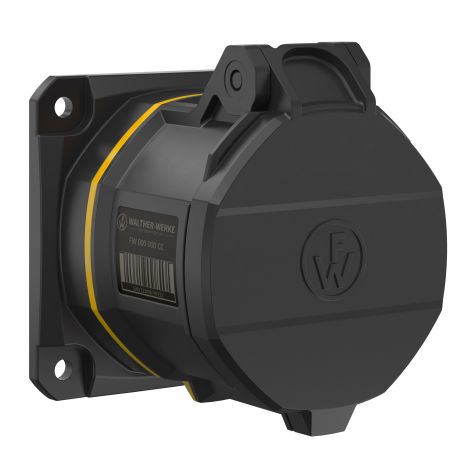NEO Prise murale droite 32A 5P 4h IP54 130V avec connexion à vis