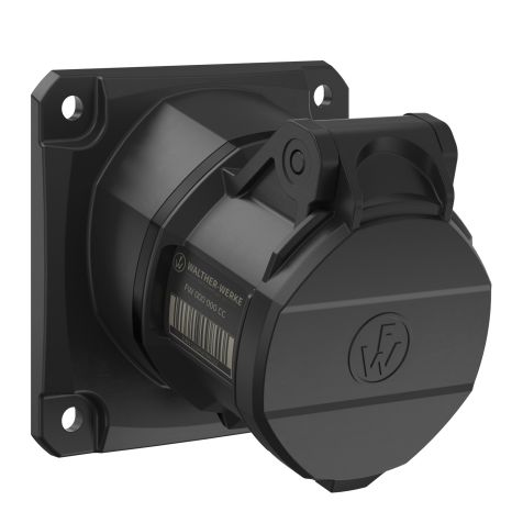 NEO Opbouwstopcontact Schuin 16A 4P 7h IP54 500V met veerklem