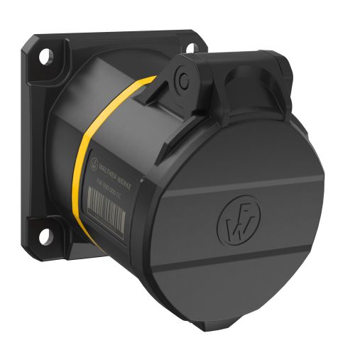 NEO Opbouwstopcontact Schuin 16A 5P 4h IP54 130V met veerklem