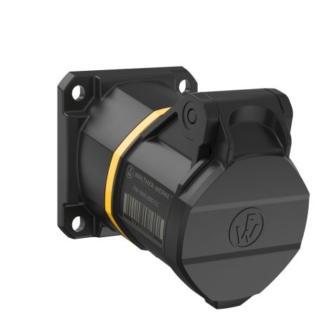 NEO Prise murale coudée 16A 4P 4h IP54 130V avec connexion à vis