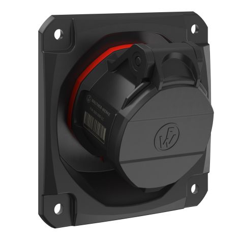 NEO Opbouwstopcontact Schuin 16A 4P 6h IP54 400-440V met veerklem