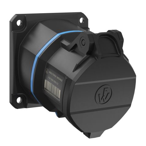 NEO Prise murale coudée 32A 3P 6h IP54 230V avec connexion à vis