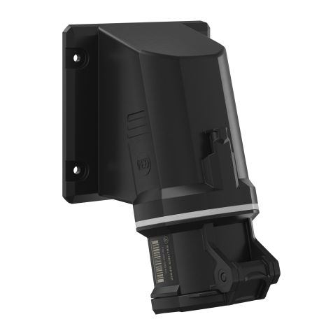NEO Prise murale coudée 32A 3P 1h IP54 1000V avec pince à ressort