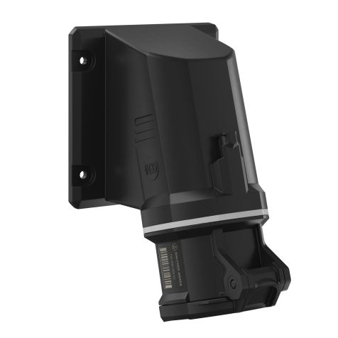 NEO Opbouwstopcontact Schuin 32A 4P 1h IP54 1000V met veerklem