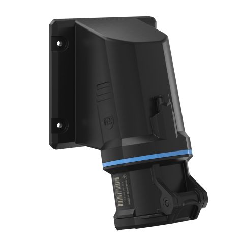 NEO Opbouwstopcontact Schuin 32A 4P 9h IP54 230V met veerklem