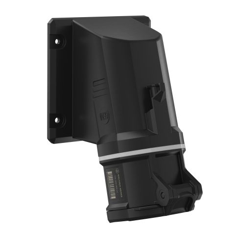NEO Prise murale coudée 32A 5P 1h IP54 1000V avec pince à ressort