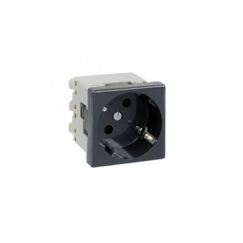 Stopcontact 2P+aarding Schuko K45 aansluiting met schroeven