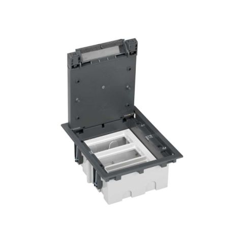 K45 vloerdoos 6XK45 70mm diep - grijs