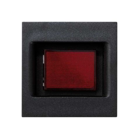 K45 Controlelampje 45x45 - Grafietgrijs