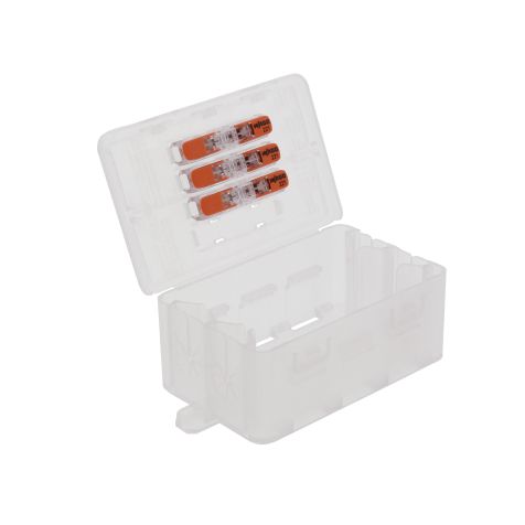 KonnektIT 204 PP aansluitdoos IP20 met Wago klem 100x51x34mm transparant