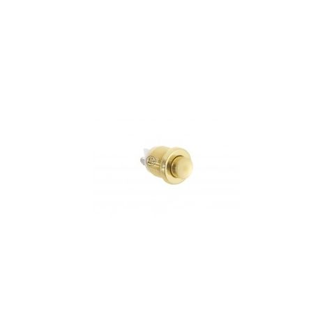 Beldrukknop 15 alu mat/goud