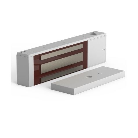 Serie MEX - électro-aimant MEX500 (510kg) apparant (12-24V DC) Reed + timer