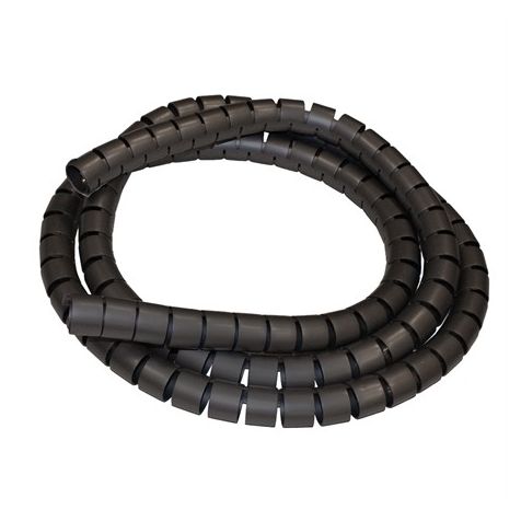 Kabelslang 20mm, rol 30m, zwart