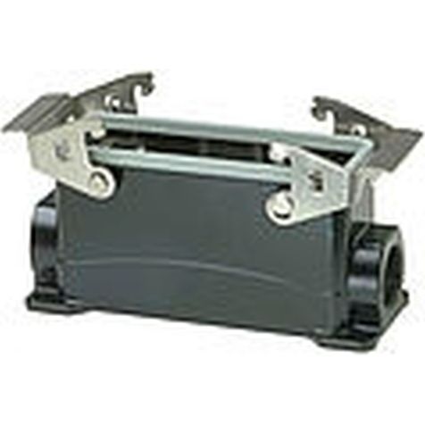 Kontaktdoosbehuizing BHT24 68 mm hoog, zwart