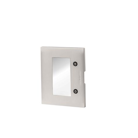 Reservedeur (transparant) voor polyester wandverdeelkast S