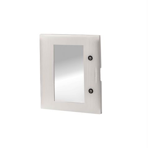 Porte de rechange (transparente) pour armoire murale en polyester M