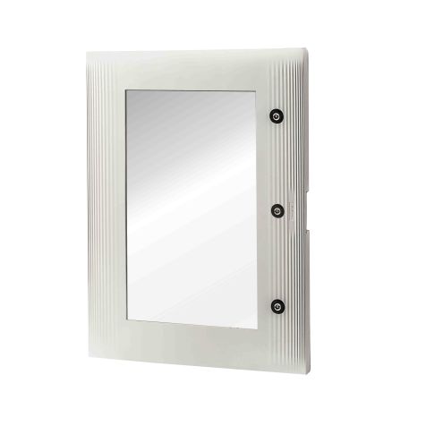Porte de rechange (transparente) pour armoire murale en polyester XXL