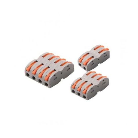Rayblock connector easy modulaire connector 1 x 0,5-4mm²(doos 50stuks)