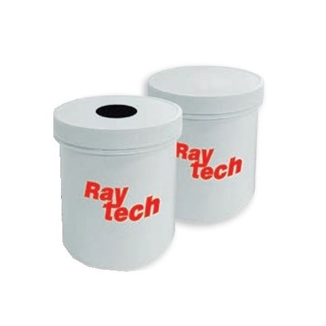 Ray-RTV 400K-N Caoutchouc en silicone bi-composant en pots de 400 kg, noir.