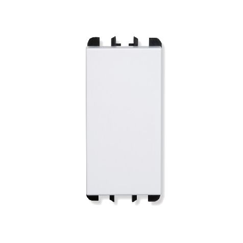 Unipolar schakelaar schroefloze aansl.10A, 1 mod, wit