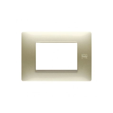 Flexa plaque technopolymère 3 mod. dorée matt