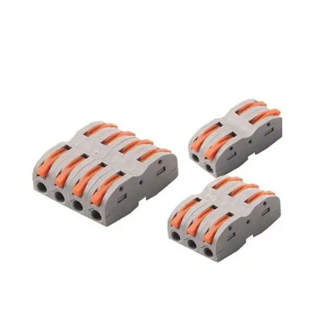 RAYBLOCK B2 verbindingsklem met hendels  2 x 0.34 tot 4 mm2 (pack 40 Stk.)
