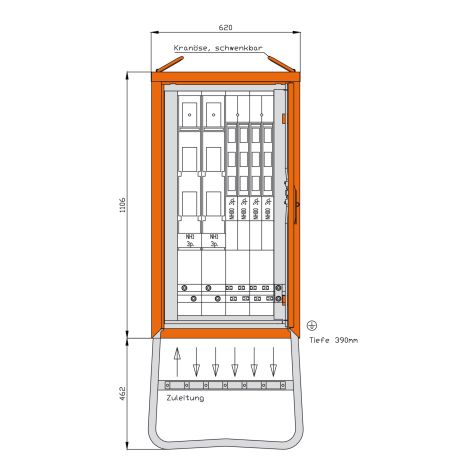 Distributeur de groupe 173 kVA