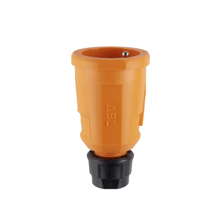 Hightech fiche femelle, Elamide, orange, IP20