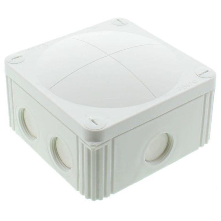 COMBI 607/5 WH - Boîte de jonction 6mm², avec insert terminal