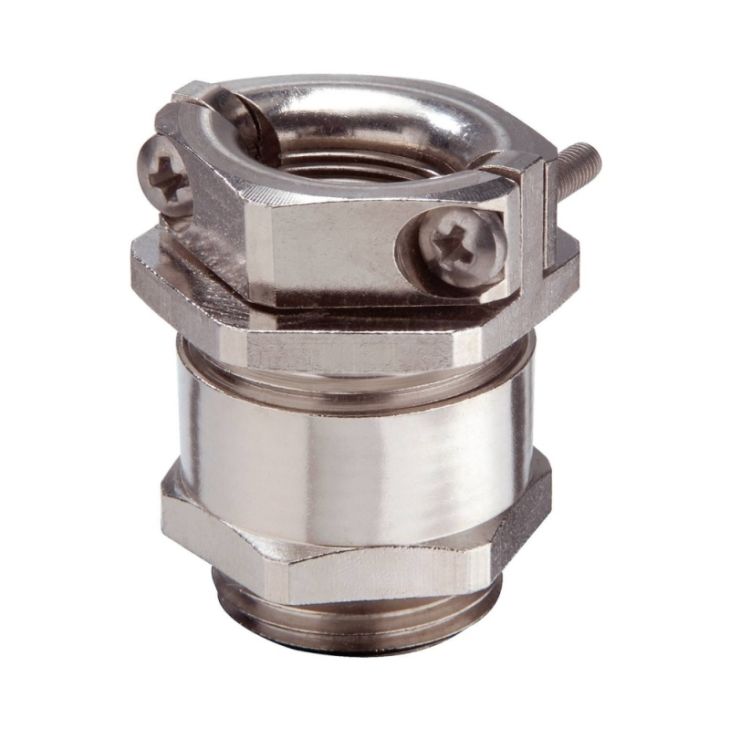 SKMKV 11 - Messing wartel met externe trekontlasting PG11