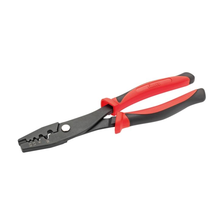 Pince à compression / pince à encocher 0.5 - 16mm² L:230mm