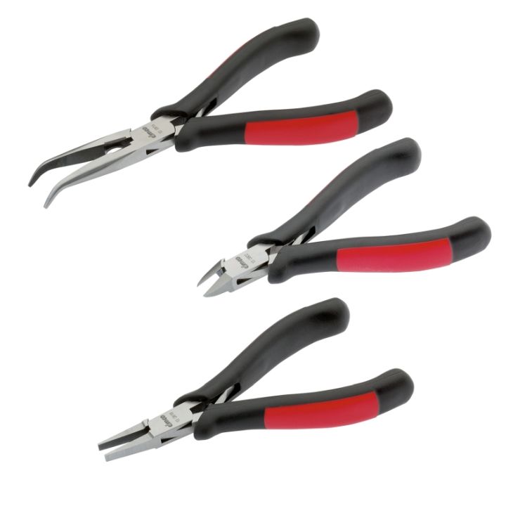 Tangenassortiment Elektronica Precisie, 3-delig