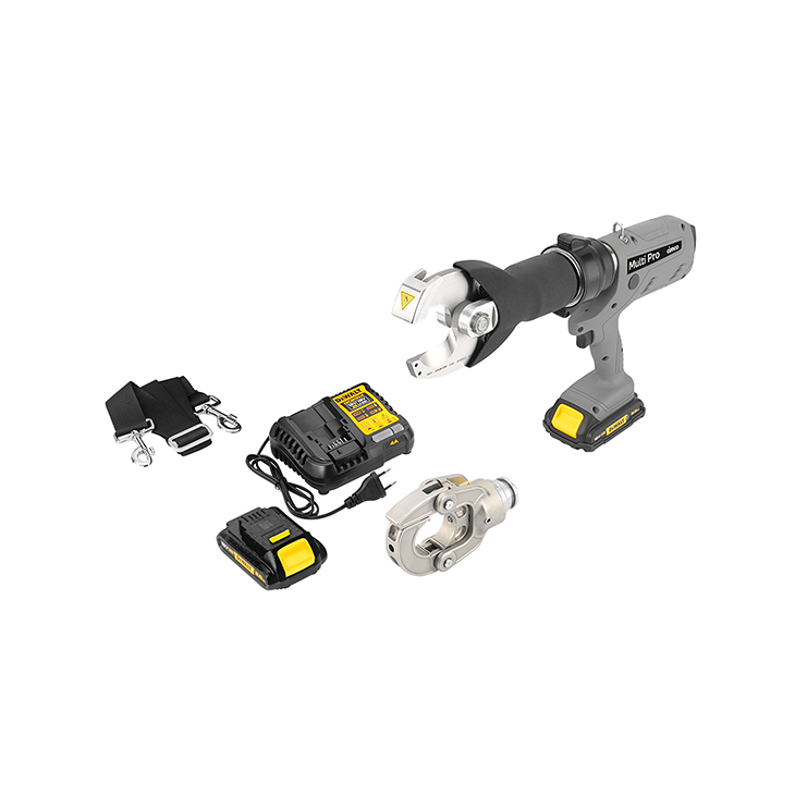 Multi Pro, incl. pers- en snijkop, oplader en 2x 18 V/2 Ah li-ionaccu’s, draagriem, in XL-BOXX