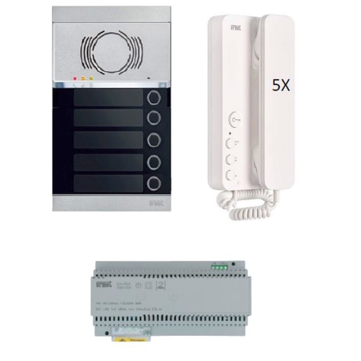 Kit Audio 5 Appartementen Voorgeprogrammeerd